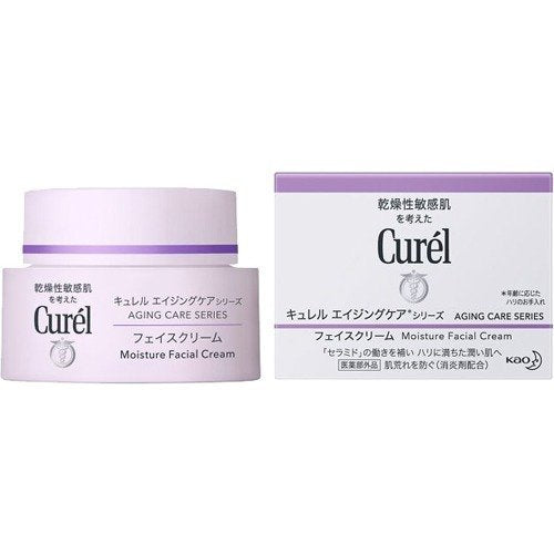 Curél Aging Care Series Moisture Facial Cream (40g) - Kiyoko Beauty